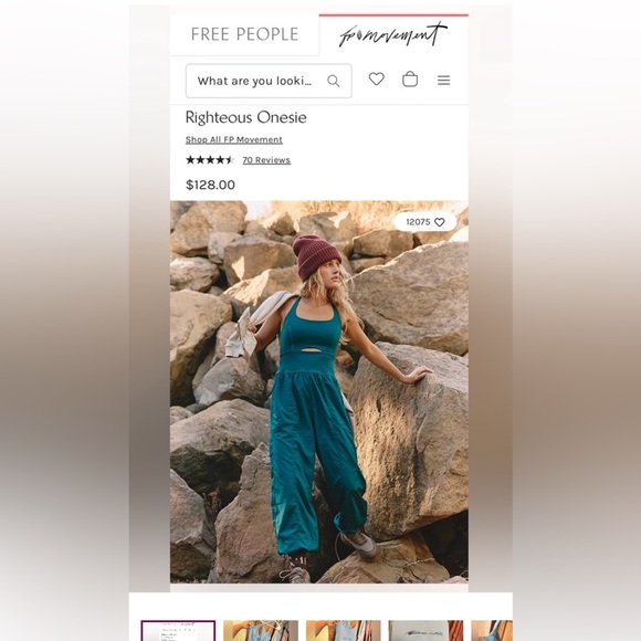 Free People Pants - Free People Turquoise Righteous Jumpsuit